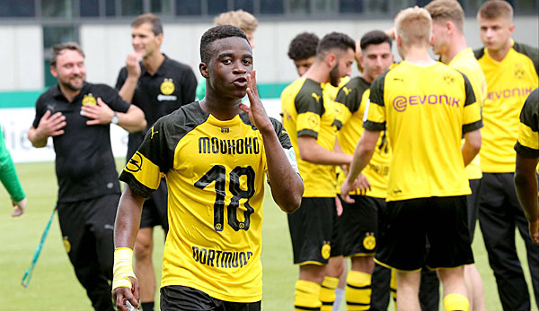 Youssufa Moukoko erzielte als 13-Jähriger bereits 62 Tore für die U17 des BVB.