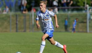A-Jugend-Spieler Anton Kade gab in dieser Saison sein Debüt für die Profimannschaft des Hertha BSC.