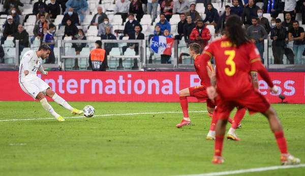 Theo Hernandez erzielte im Halbfinale gegen Belgien in der Nachspielzeit das Siegtor.