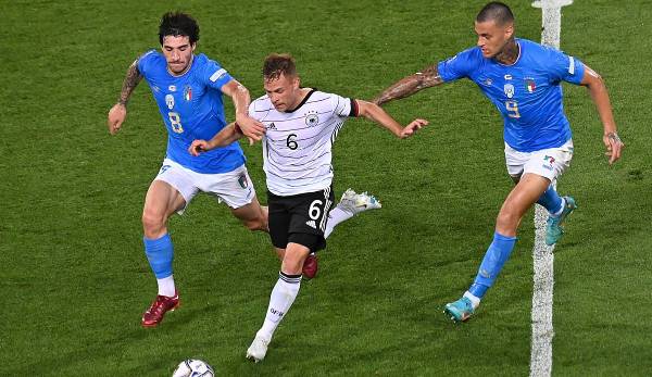 Joshua Kimmich erzielte den Ausgleich für die DFB-Elf im Hinspiel gegen Italien.