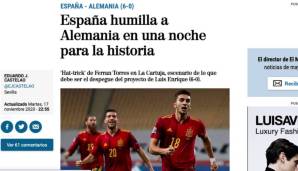 EL MUNDO: "Spanien demütigt Deutschland in einer geschichtsträchtigen Nacht."