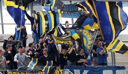 Werden ihr Team in Zukunft wohl in der Regaionalliga unterstützen: Die Fans der TuS Koblenz