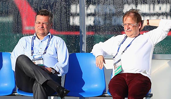 Rainer Koch (rechts) ist DFB-Vizepräsident und Präsident des Bayrischen Fußballverbandes (BFV)