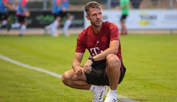 Trainer Martin Demichelis liegt mit der Reserve des FC Bayern München in der Regionalliga Bayern aktuell nur auf dem neunten Platz.