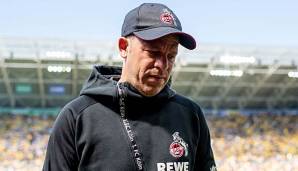 Markus Anfang könnte trotz Platz 1 und Aufstieg bald kein Trainer des 1. FC Köln mehr sein.