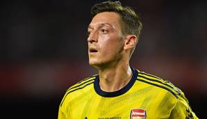 Mesut Özil wird dem FC Arsenal in Frankfurt fehlen.