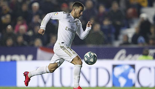 Eden Hazard wird Real Madrid bis zu zwei Monate lang fehlen.
