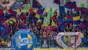 Die Fans von BATE Barisov haben den Saisonauftakt nicht zu Hause gefeiert.