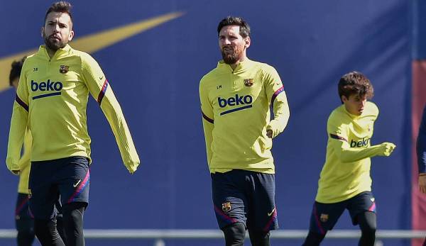 Lionel Messi fehlt im Mannschaftstraining.