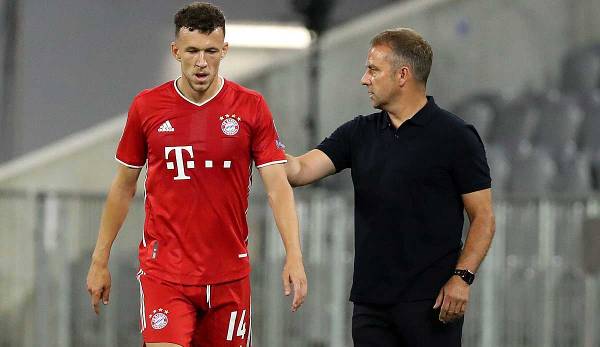 Werden in Zukunft offenbar getrennte Wege gehen: Ivan Perisic und FC-Bayern-Trainer Hansi Flick.