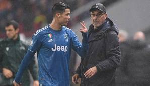 Ronaldo äußert sich zu den angeblichen Anfeindungen gegen Juve-Coach Sarri.