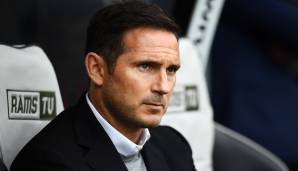 Frank Lampard im Mai 2019 als Trainer von Derby County.