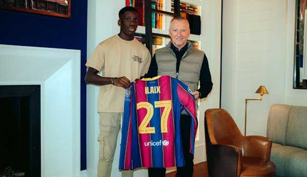 Die deutsche Spielerberaterfirma ROGON hat sich mit Ilaix Moriba vom FC Barcelona im Mai 2021 ein neues Top-Talent geangelt.