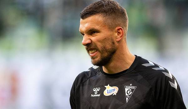 Lukas Podolski lässt derzeit bei seinem Heimatverein Gornik Zabrze in Polen seine Karriere ausklingen.
