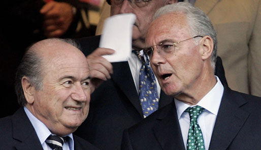 Blatter, Beckenbauer