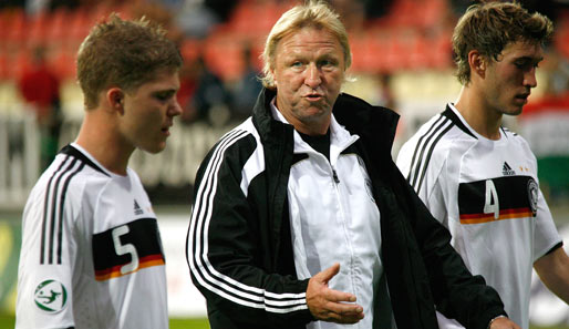 Fußball, U 19, EM, Deutschland, Horst Hrubesch