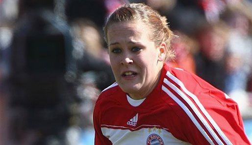 Vanessa Bürki spielt seit 2006 für die Damen des FC Bayern