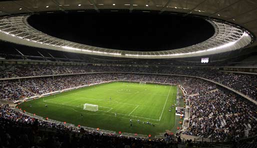 Das Green Point Stadion in Kapstadt reduzierte die Kapazität für die WM 2010 von 68.000 auf 55.000 Plätze