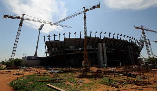 Das Stadion wurde extra für die FIFA Weltmeisterschaft 2010 renoviert