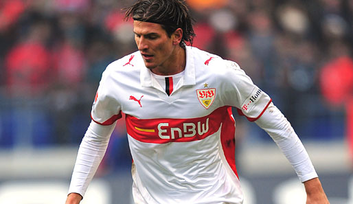 Für Torjäger Mario Gomez ist mit dem UEFA-Cup-Aus des VfB Stuttgart ein Traum geplatzt