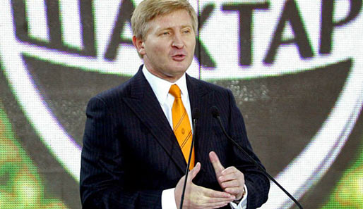 Rinat Achmetow ist seit 1996 Präsident von Schachtjor Donezk