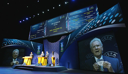 Die Gruppenphase der Europa League 09/10 wird am 28. August 2009 ausgelost