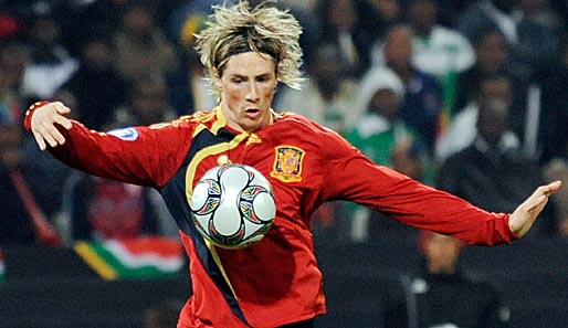 Fernando Torres will mit der Furja Roja wenigstens den dritten Platz beim Confed-Cup