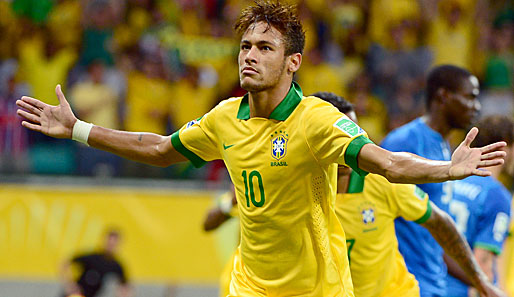 Beim Confed Cup präsentiert sich Neymar vor allem mannschaftsdienlich und torgefährlich