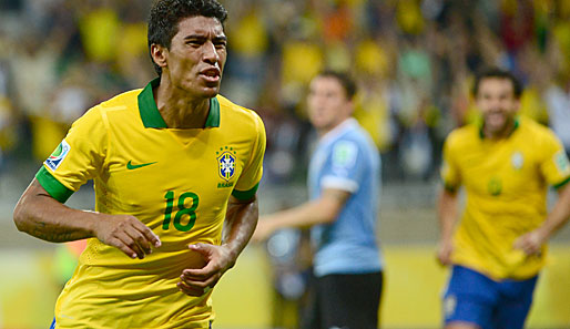 Paulinho ist eine der Entdeckungen des Confed Cup und köpfte Brasilien ins Finale
