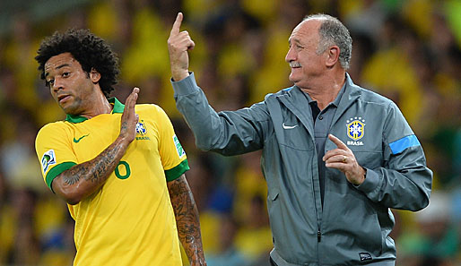 "Dir geb ich!" Luiz Felipe Scolari fordert die Abkehr vom Zauber, der Erfolg gibt ihm Recht
