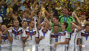 Bei der WM 2018 in Russland geht die deutsche Mannschaft zum vierten Mal in der Geschichte als Titelverteidiger an den Start.