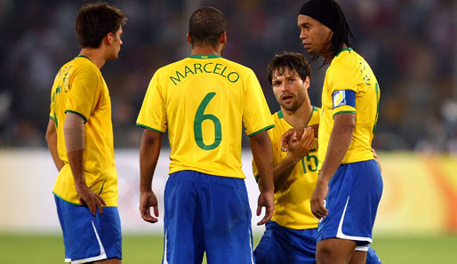 Brasilien, WM 2010, Qualifikation, Ronaldinho, Diego, Marcelo