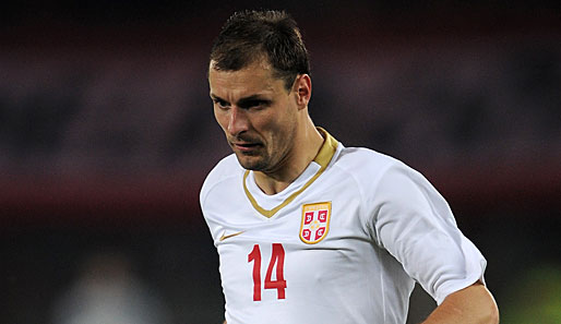 Milan Jovanovic erzielte das wichtige 1:0 für die Serben