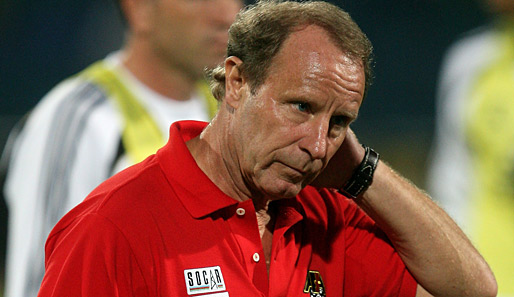 Berti Vogts ist seit 2008 Trainer der Nationalmannschaft von Aserbaidschan