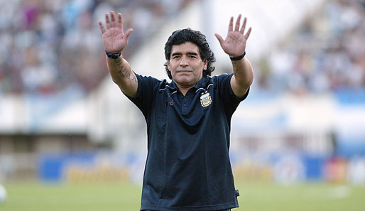 Diego Maradona muss in der WM-Quali aud Fabrizio Coloccini verzichten