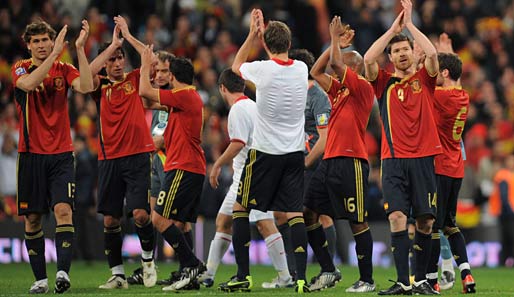 Makellose Bilanz: Spanien holte die Maximal-Punktzahl von 30