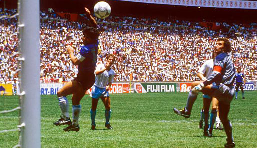 Die Hand Gottes: Diego Maradonas legendäres Handspiel im WM-Viertelfinale 1986 gegen England