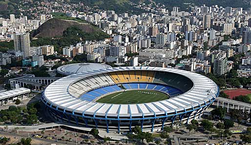 Das Maracana-Stadion ist die sechstgrößte Fußball-Arena der Welt