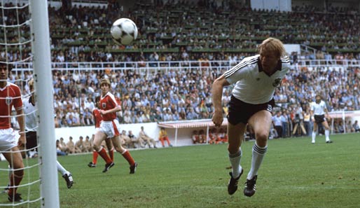 Horst Hrubesch erzielte in 21 Spielen für Deutschland sechs Tore