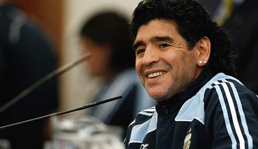 Diego Maradona trainierte 1995 Racing Club Avellaneda