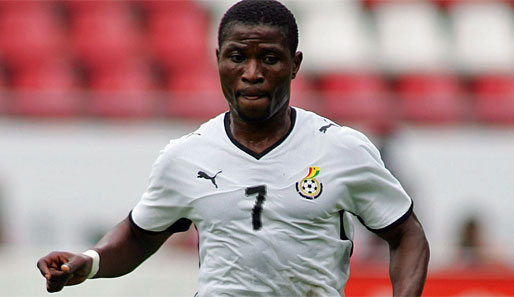 Laryea Kingston hat in 30 Spielen für Ghana sechs Tore erzielt