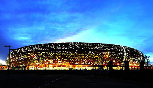 Soccer City in Johannesburg ist der Austragungsort des WM-Finals 2010