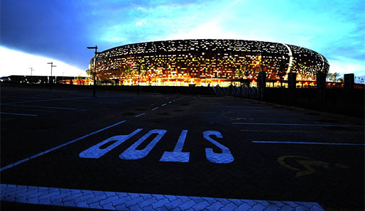 Das Soccer City Stadion bietet während der WM Platz für 94.700 Zuschauer