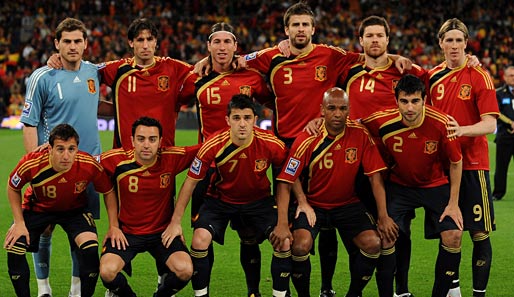 Europameister Spanien hat bei WM-Turnieren noch nicht viel gerissen