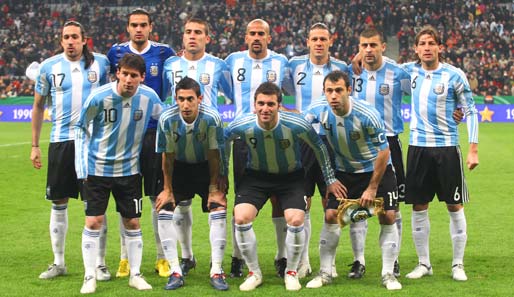 Mit dieser Mannschaft gewann Argentinien gegen Deutschland 1:0