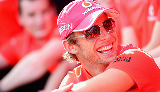 McLaren-Pilot Jenson Button wurde 2009 Weltmeister in der Formel 1