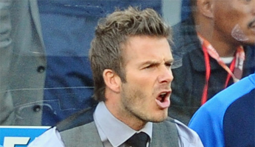 David Beckham war nach dem Spiel stinksauer auf den Schiedsrichter