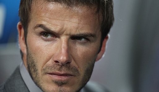 David Beckham wurde in der Umkleidekabine von einem englischen Fan überrascht