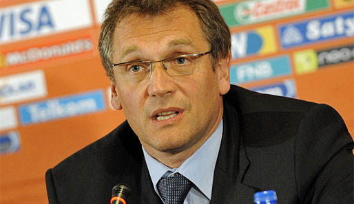 FIFA-Generalsekretär Jerome Valcke warnt französische Politik
