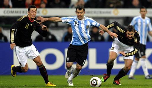 Javier Mascherano wurde 2003 erstmals in die A-Nationalmannschaft Argentiniens berufen